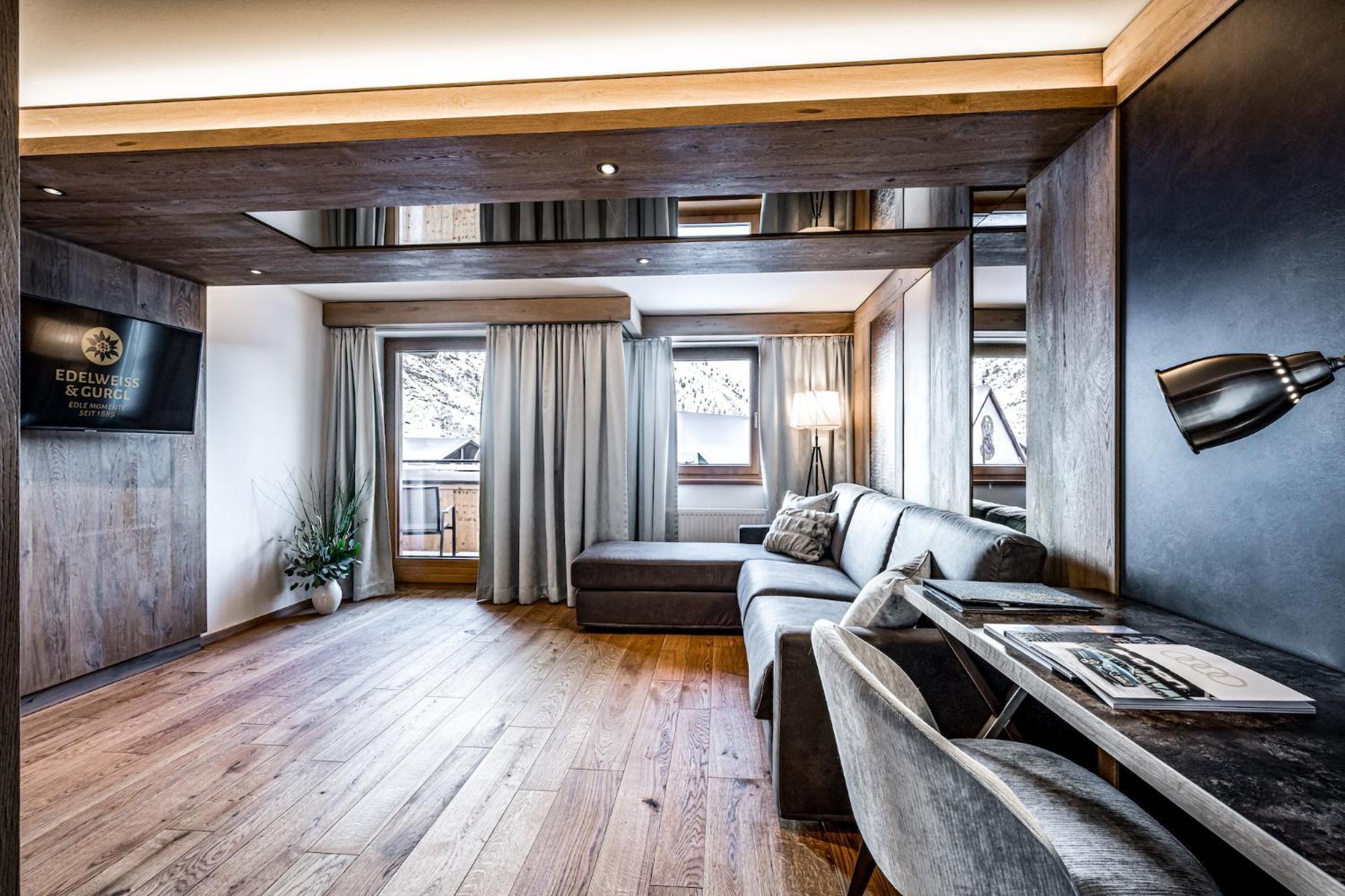 Hotel Edelweiss & Gurgl オーバーグールグル 部屋 写真