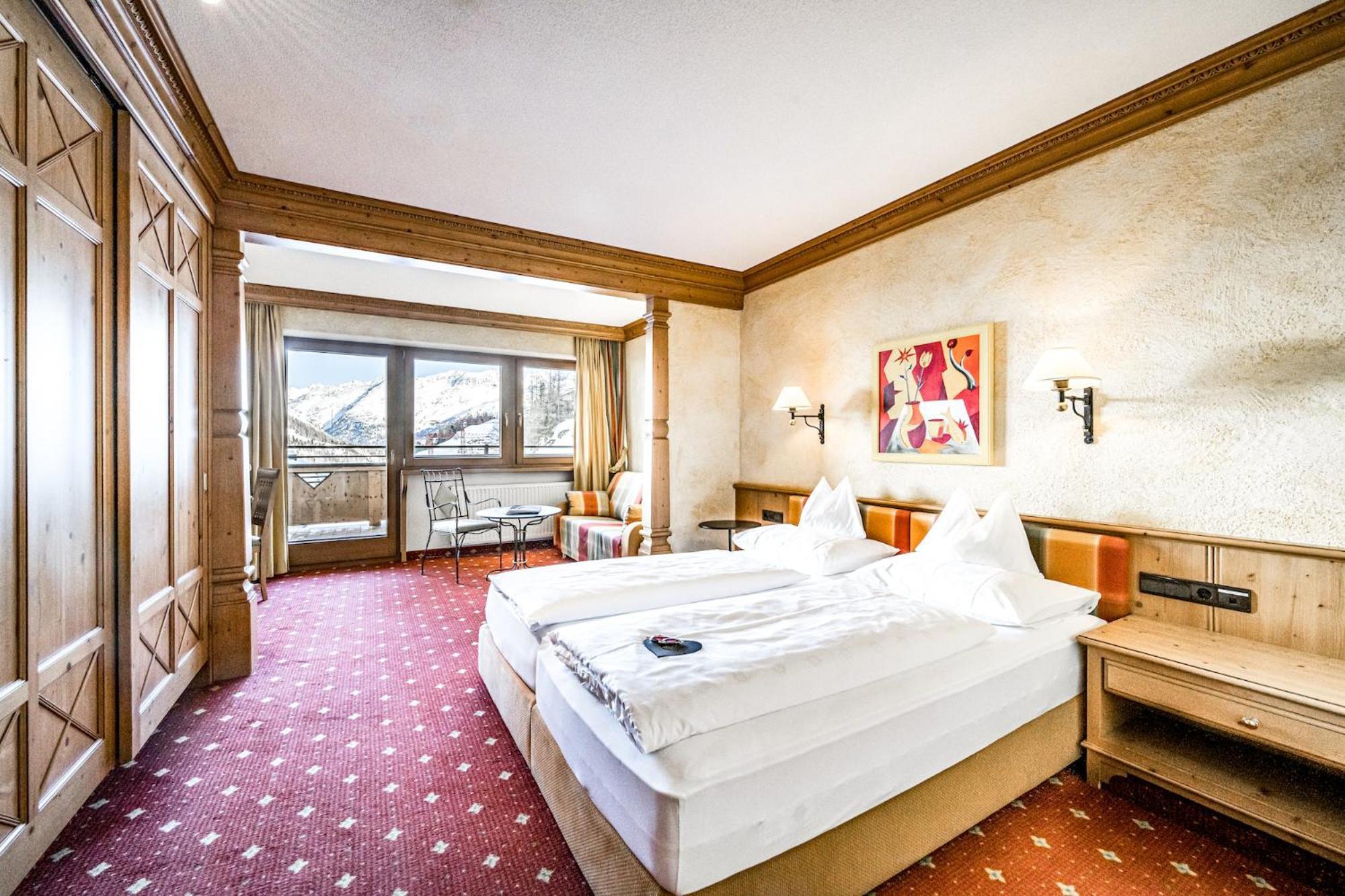Hotel Edelweiss & Gurgl オーバーグールグル 部屋 写真